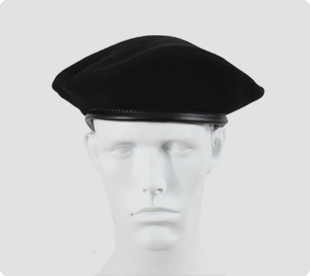 KD Hosiery Mills Military Beret Cap